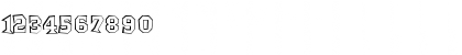 Bordello Shaded Font