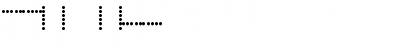Borders Dot Rule Font Borders Dot Rule Font
