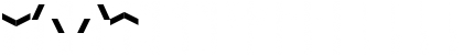 Borders Zig Zag One Font Borders Zig Zag One Font