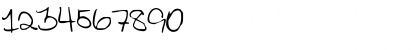 Brianne Hand Regular Font Brianne Hand Regular Font