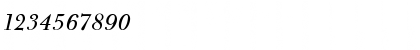Bulmer Italic Font Bulmer Italic Font