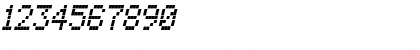 CallSeven-Italic Regular Font CallSeven-Italic Regular Font