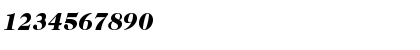 ITC Caslon 224 Black Italic Font ITC Caslon 224 Black Italic Font