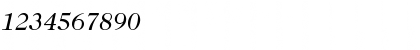 ITC Caslon 224 Book Italic Font ITC Caslon 224 Book Italic Font