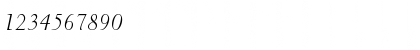 Centaur MT Italic A Font Centaur MT Italic A Font