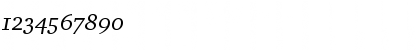 Charter Italic Alternate Font
