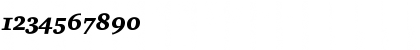 CharterEF BlackItalicOsF Font CharterEF BlackItalicOsF Font
