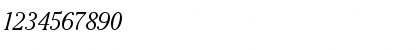 ITC Cheltenham Light Italic Font