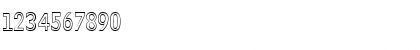 CliqueWedge OutlineBold Font