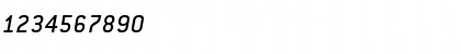 ConduitITCStd MediumItalic Font