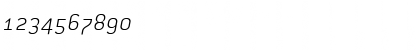 ConduitOSITC ExtraLightItalic Font ConduitOSITC ExtraLightItalic Font