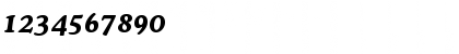 Bitstream Cooper Bold Italic Font