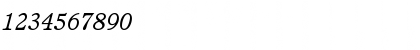 CushingEF-BookItalic Regular Font CushingEF-BookItalic Regular Font