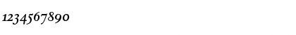 Dante MT Medium Italic Oldstyle Figures Font Dante MT Medium Italic Oldstyle Figures Font
