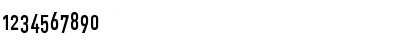DINCond-BoldAlternate Regular Font DINCond-BoldAlternate Regular Font