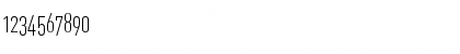 DINCond-LightAlternate Regular Font DINCond-LightAlternate Regular Font