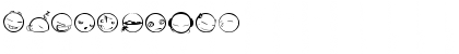 DIST Yolks Emoticons Regular Font DIST Yolks Emoticons Regular Font