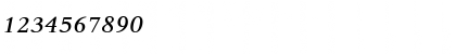 DTL Romulus T Medium Italic Font DTL Romulus T Medium Italic Font