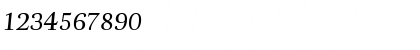 DTLUnicoT Italic Font DTLUnicoT Italic Font