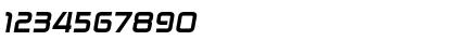 Zekton ExHv Italic Font Zekton ExHv Italic Font