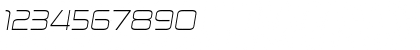 Zekton ExLt Italic Font Zekton ExLt Italic Font