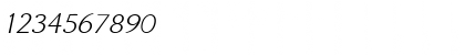 Enzia Light Italic Font Enzia Light Italic Font