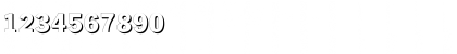 FagotCondShadowC Regular Font