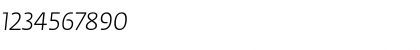 Fedra Sans Light Italic Font Fedra Sans Light Italic Font