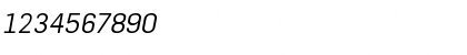 FlamaBook Italic Font FlamaBook Italic Font