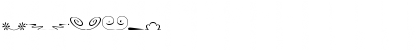 FleuronsThRee Regular Font FleuronsThRee Regular Font