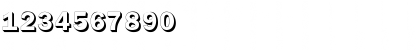 Franklin OutlineShadow Font