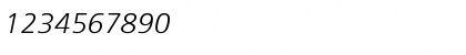 FreeSetLightC Italic Font FreeSetLightC Italic Font