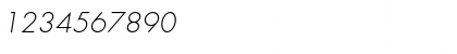 Futura LT Light Oblique Font Futura LT Light Oblique Font