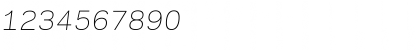 Galaxie Polaris Light Italic Font