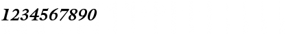 ITC Galliard Black Italic Font ITC Galliard Black Italic Font