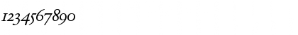 Garamond BE Italic Expert Font