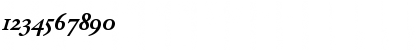 Garamond BE Medium Italic Expert Font