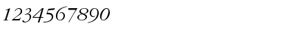 GaramondC Italic Font GaramondC Italic Font