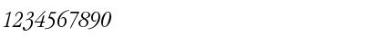 GaramItcTLigConIta Regular Font GaramItcTLigConIta Regular Font