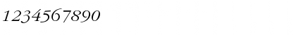 ITC Garamond LT Light Italic Font ITC Garamond LT Light Italic Font