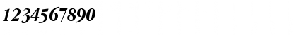 GaramondNarrowC Bold Italic Font