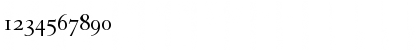 Granjon Small Caps & Old Style Figures Font