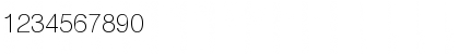 HeliosThinC Regular Font HeliosThinC Regular Font