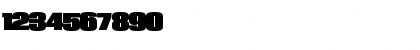 HouseGothicHG23Ext BLACK Font