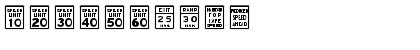 Interstate Pi Two Regular Font