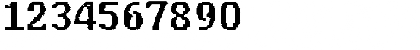 UF Mana-13 Bold Font