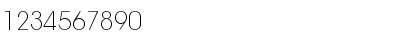 ITC Avant Garde Gothic Std Extra Light Font