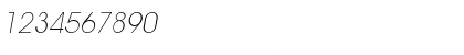 ITC Avant Garde Gothic Std Extra Light Oblique Font ITC Avant Garde Gothic Std Extra Light Oblique Font