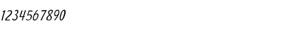 JacobyCondICG XLightItalic Font
