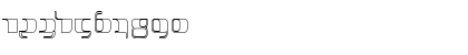 Jakone Outline Font Jakone Outline Font